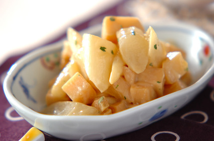 タケノコとウドの木の芽和え