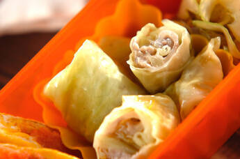 和風ロールキャベツ