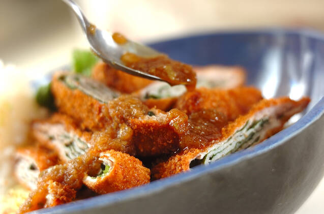 京のおばんざい あっさりカツ丼の作り方の手順5