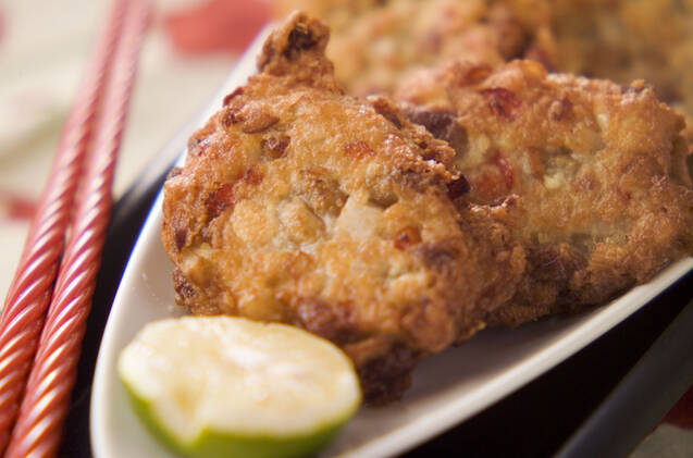 納豆フワフワ揚げ