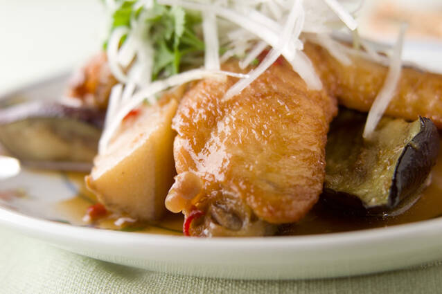 手羽先のオイスター煮