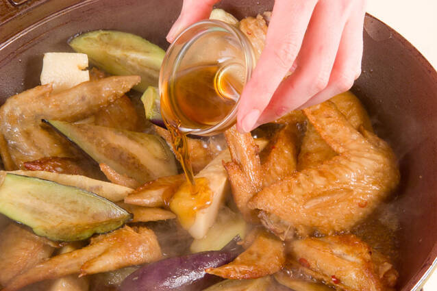 手羽先のオイスター煮の作り方の手順10