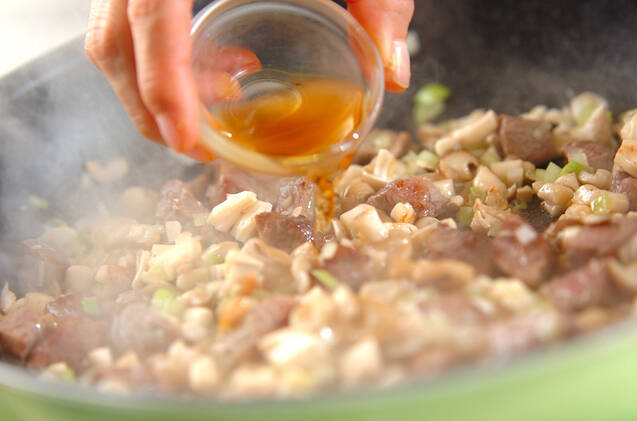 ビーフオムライスの作り方の手順6