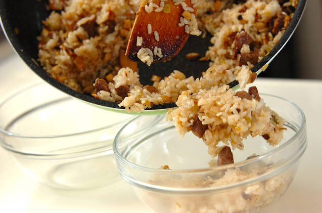 ビーフオムライスの作り方の手順7