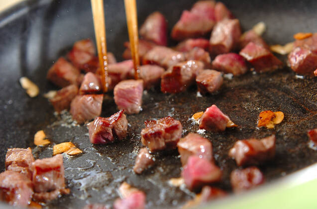 ビーフオムライスの作り方の手順5