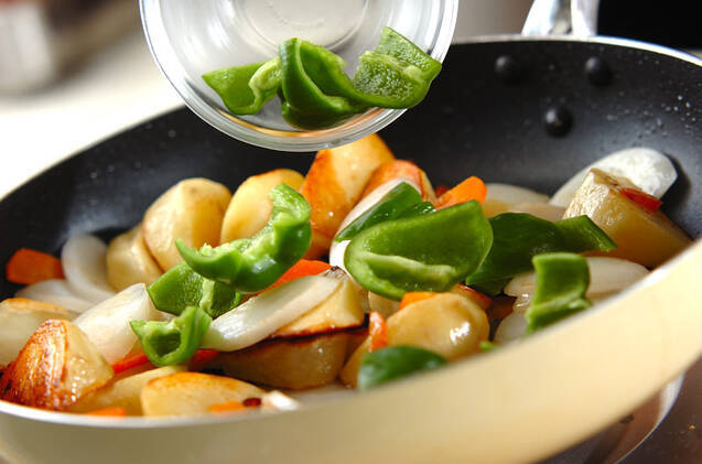 トックの甘辛炒めの作り方の手順5