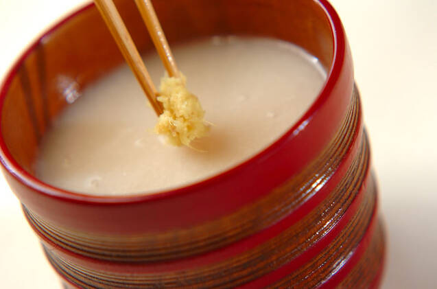 ショウガ入り甘酒の作り方の手順4