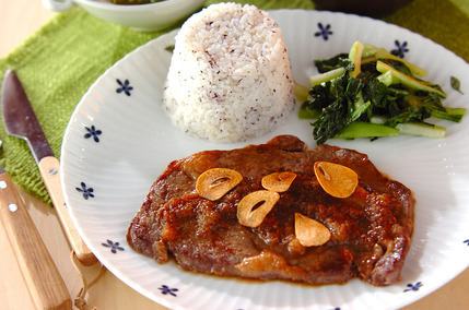 サッパリ和風おろしステーキ