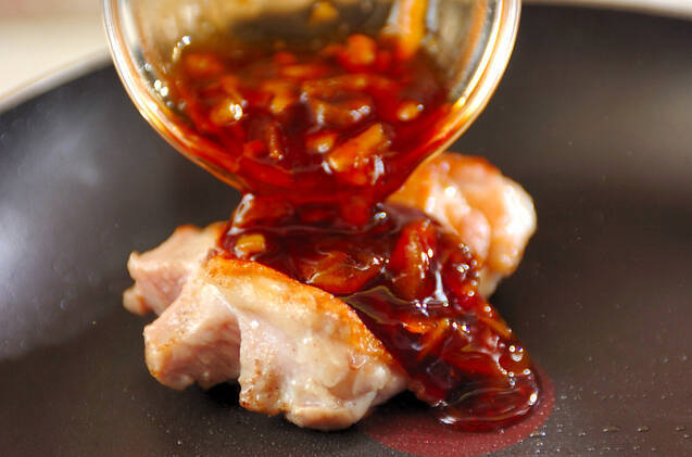 鶏もも肉のママレード煮の作り方の手順3