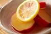 サツマイモのレモン煮の作り方の手順