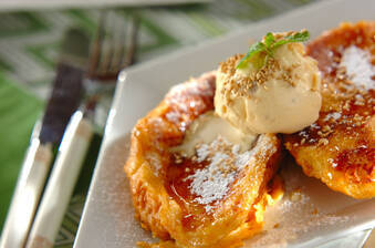 ゴマのフレンチトースト