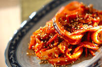 イカキムチ炒め