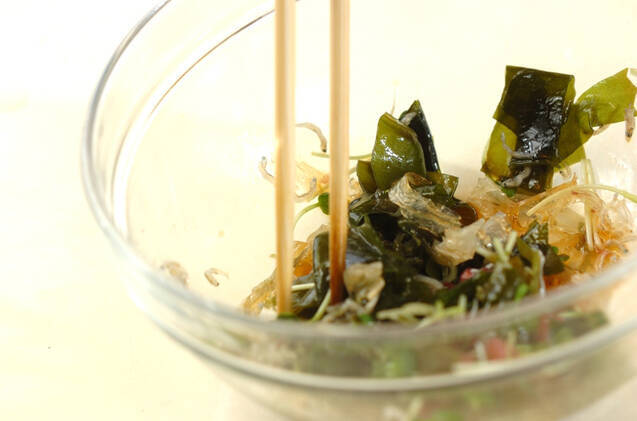 海藻サラダの作り方の手順6