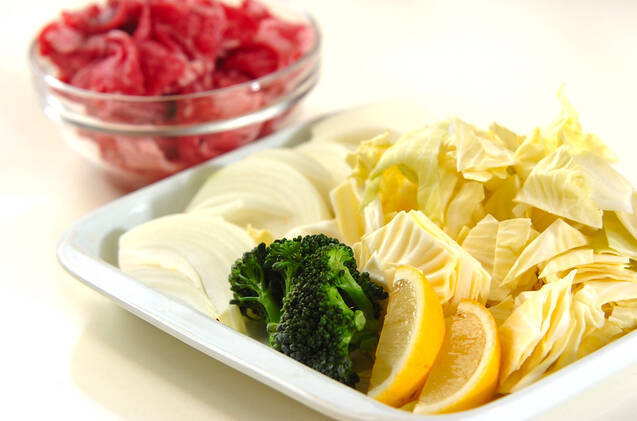 牛肉ソテーレモンソースの作り方の手順1