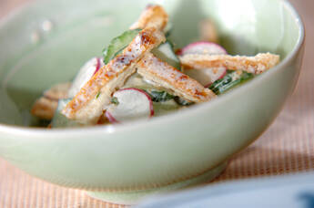 キュウリのゴママヨ