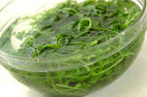 豆苗のおひたしの作り方3