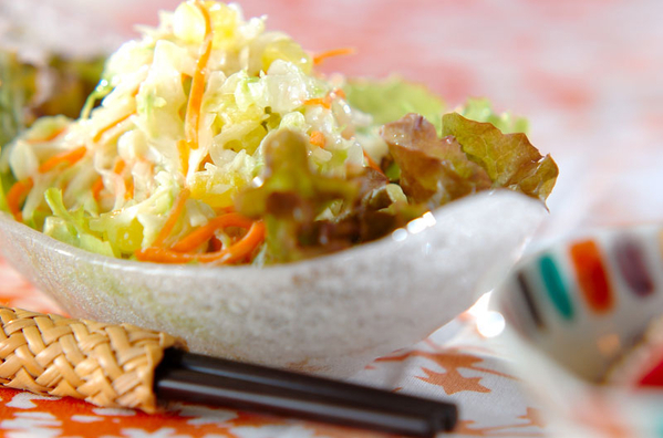 たくあん入りコールスロー