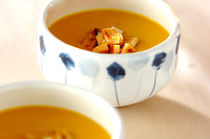 カボチャのソイポタージュ