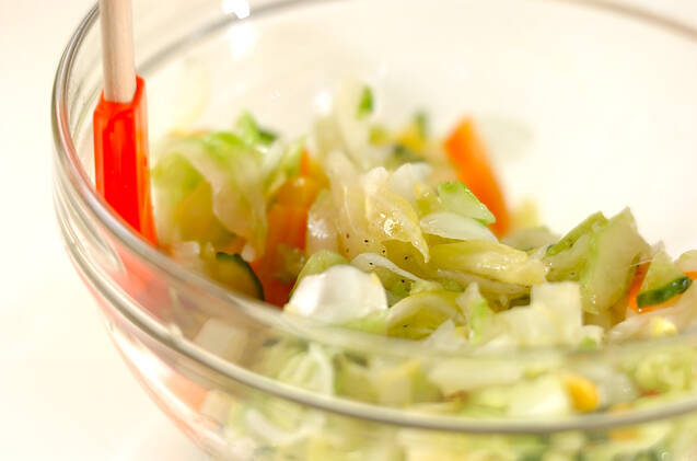 コールスローの作り方の手順5