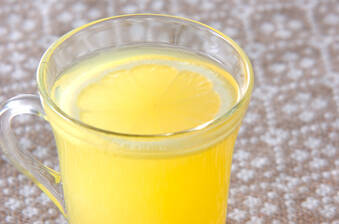 ホットハチミツレモン　