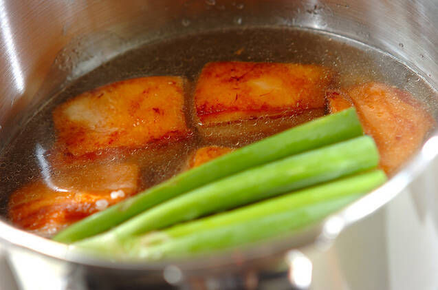 簡単！豚の角煮 圧力鍋で失敗なしの作り方の手順2