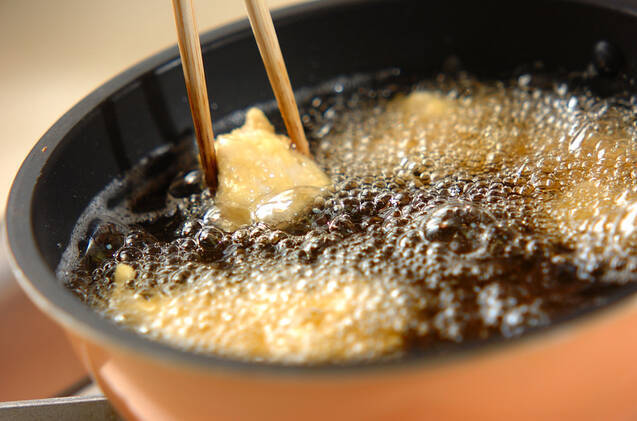 ささ身のサクッと揚げの作り方の手順3