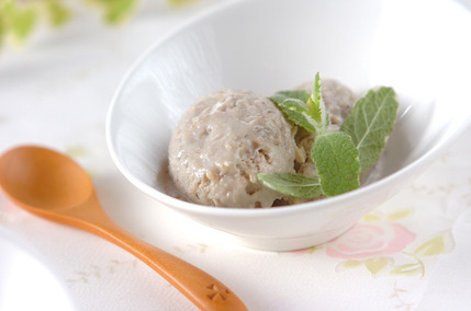 豆腐とバナナのヘルシーアイスクリーム