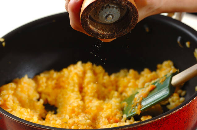 おろしニンジンライスの作り方の手順5