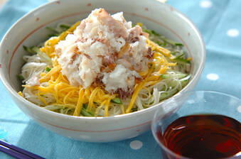 干物入りおろし素麺