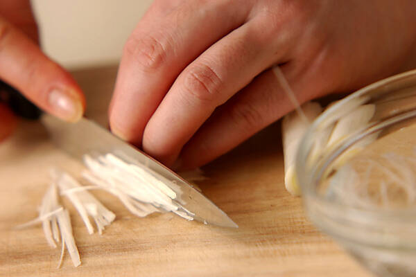 中華風揚げナスマリネの作り方の手順2