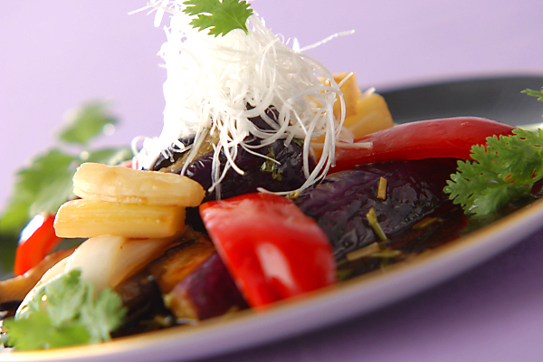 16. 中華風揚げナスマリネ