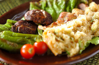 鶏のおろしダレがけ