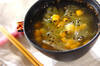 レタスの坦々スープの作り方の手順
