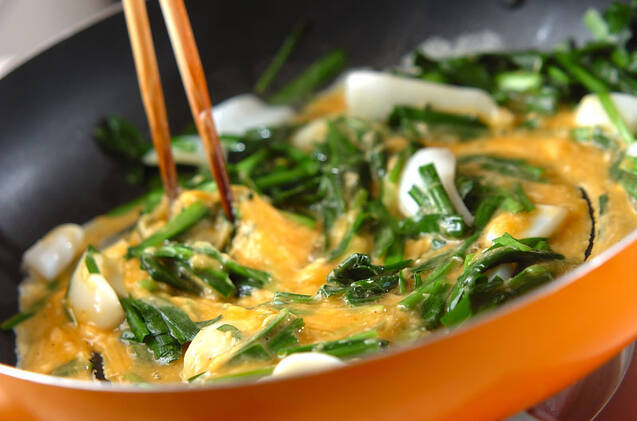 イカタマ焼きの作り方の手順4