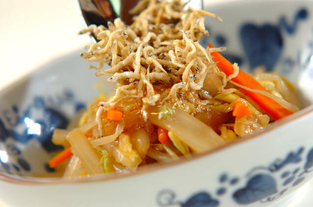 炒め野菜のサラダの作り方の手順7