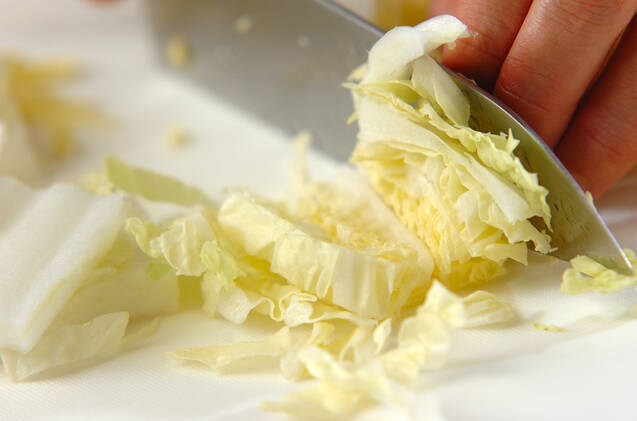 炒め野菜のサラダの作り方の手順3