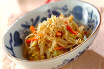 炒め野菜のサラダ