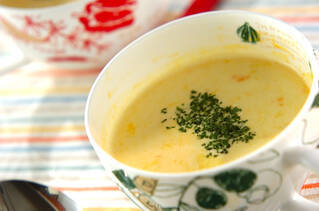 カボチャスープ