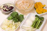 おうちで本格ジンギスカン！つけダレ染みた野菜も美味しい！の下準備2
