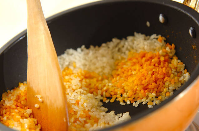 炊飯器でターメリックライスの作り方の手順3