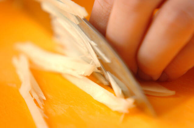 新ショウガご飯のおにぎりの作り方の手順2