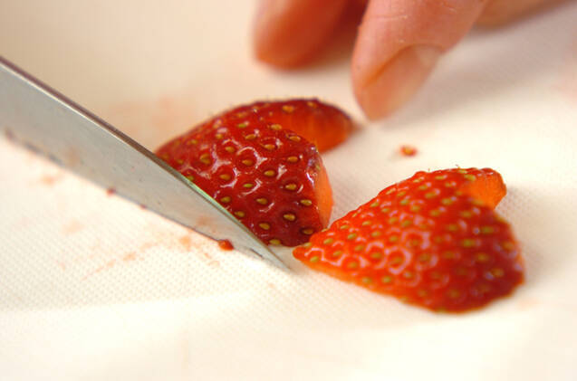 イチゴミルクフランスの作り方の手順3