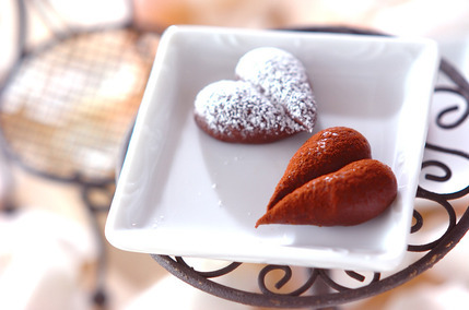 ハートのブランデーチョコ