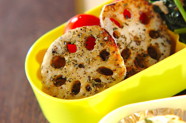 レンコンステーキ