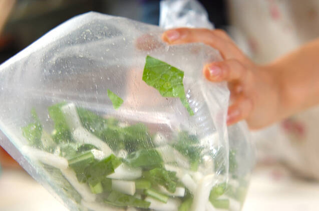 塩もみカブとツナの和え物の作り方の手順4