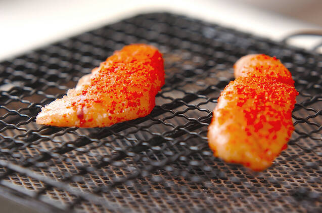 焼き明太ゴボウサラダの作り方の手順1