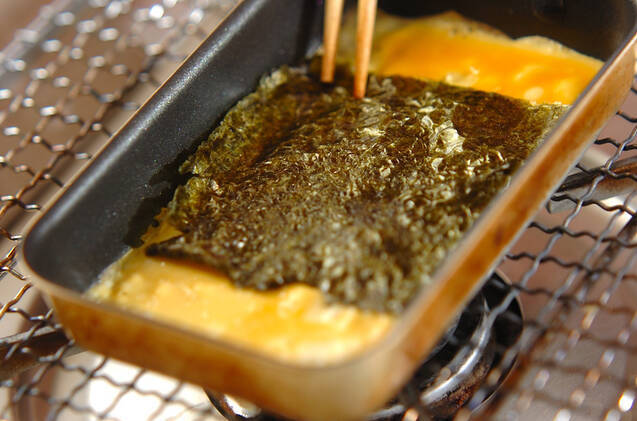 卵焼きの作り方の手順2