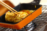 シメジの卵焼きの作り方3