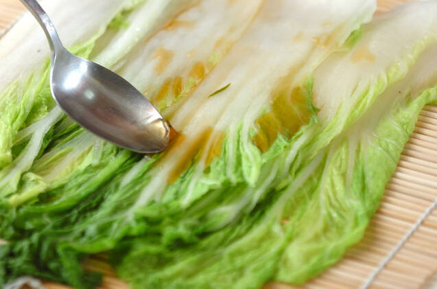 白菜のロール酢の物の作り方の手順7