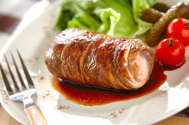 肉巻きこんにゃくステーキ